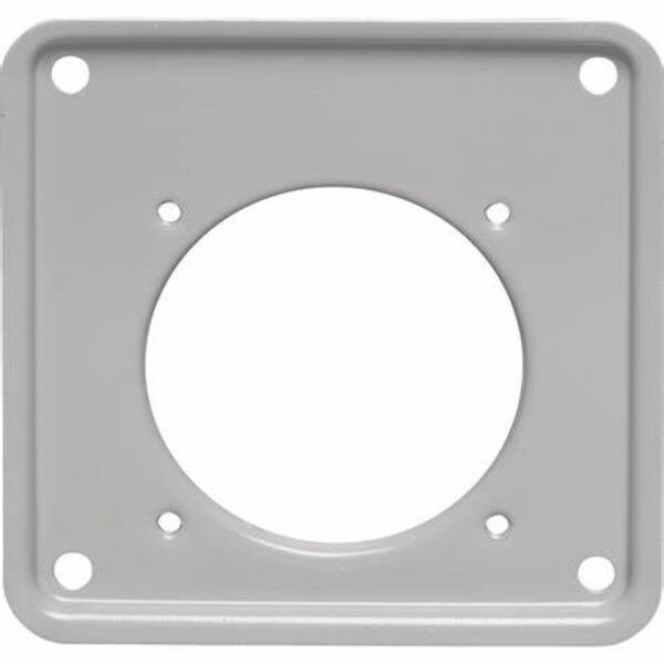 Milbank S8324 Hub Adapter Plate Large Hub Opening To Small Hub Opening Painted Steel