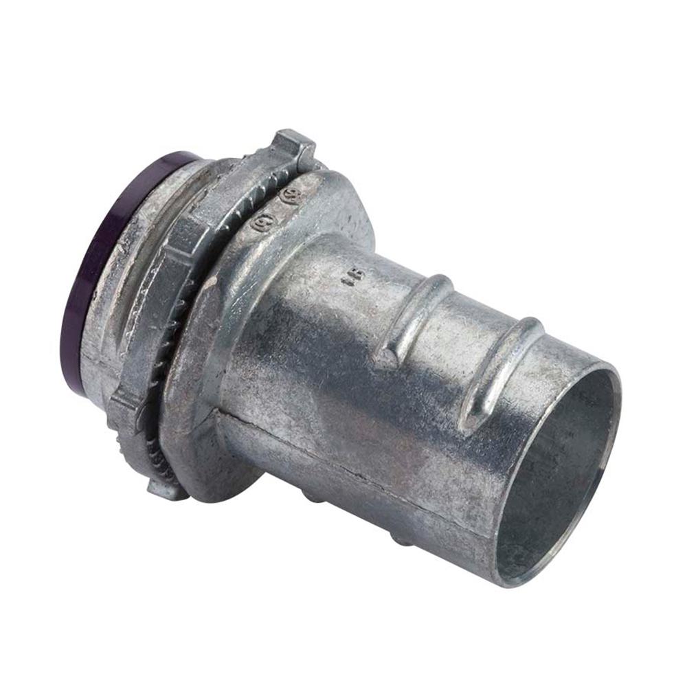 1/2 in. Flexible Metal Conduit (FMC) Screw-in Insulated Throat Connector